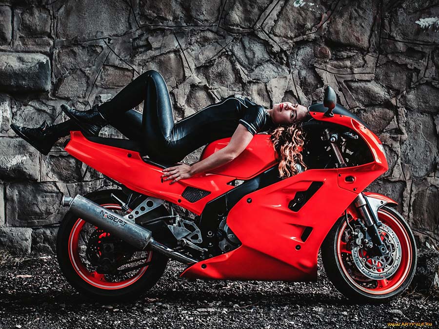 Beautiful girl Beautiful girls and motorcycles in Canberra